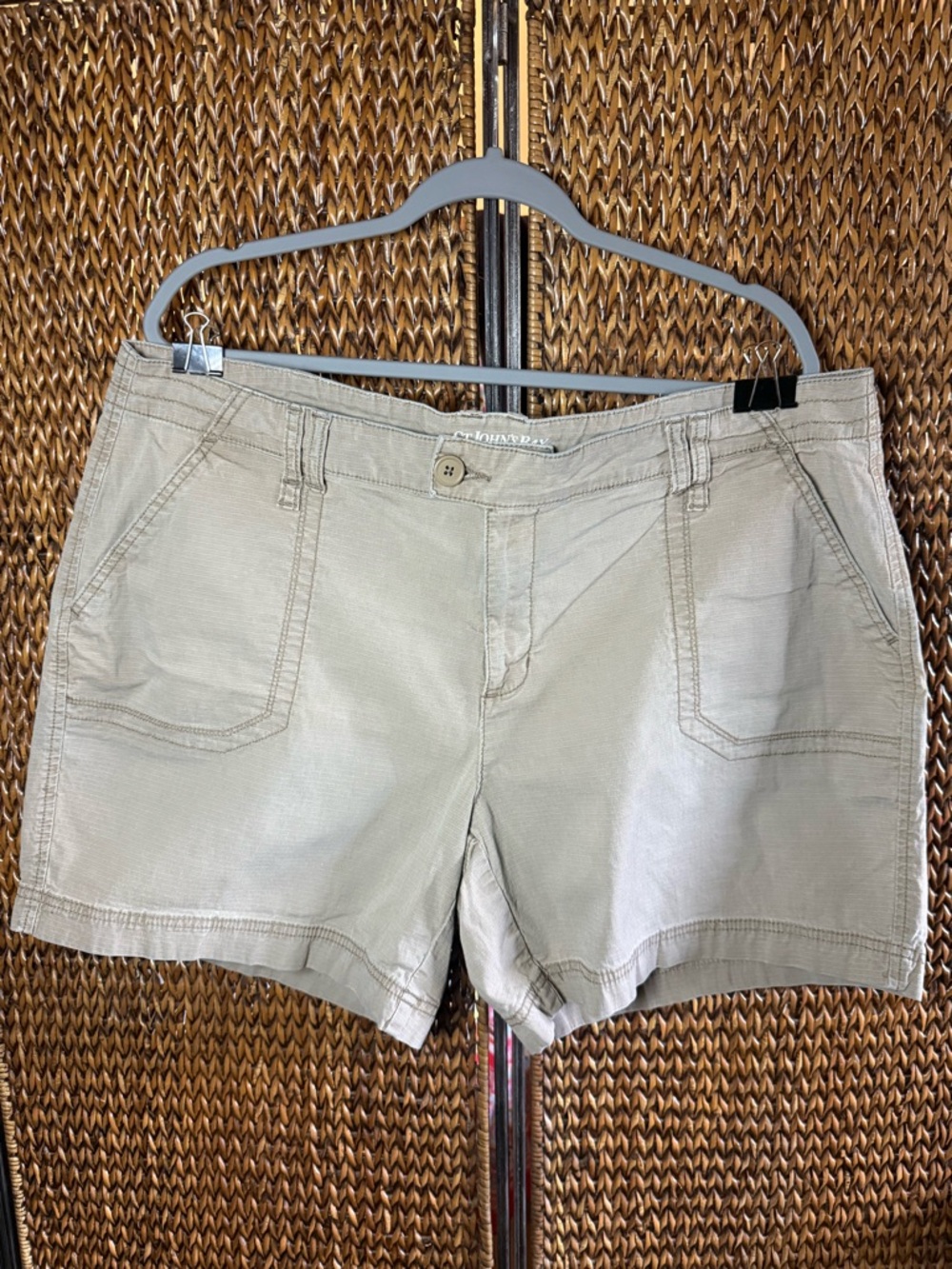 St. John's Bay Women's Shorts - Tan